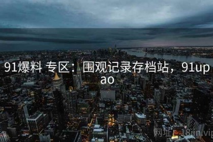 91爆料 专区：围观记录存档站，91upao