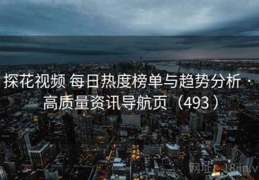 探花视频 每日热度榜单与趋势分析 · 高质量资讯导航页（493 ）