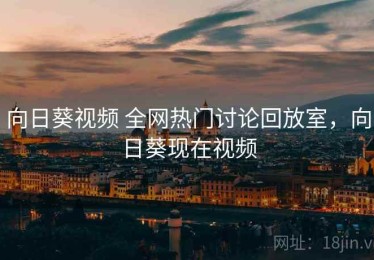 向日葵视频 全网热门讨论回放室，向日葵现在视频